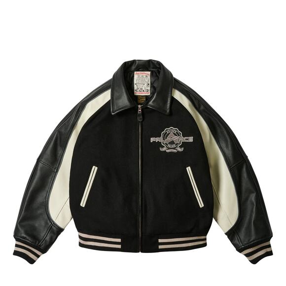 Avirex Other - Palace x Avirex Jacket Black Leather Size Large